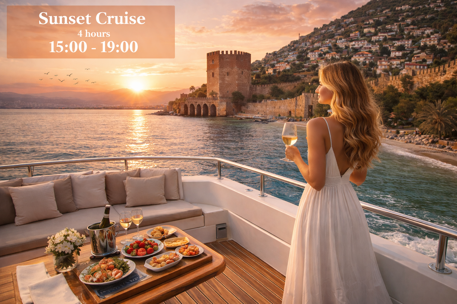 Günbatımı Turu 4 Saat 15:00 - 19:00